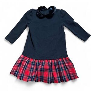 Polo Ralph Lauren black and Red Plaid Dress size 4t